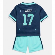 Tyskland Florian Wirtz #17 Bortedraktsett Barn VM 2026 Kortermet (+ korte bukser)